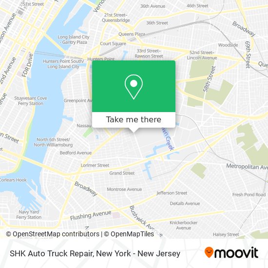 SHK Auto Truck Repair map