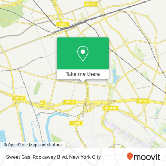 Sweet Gas, Rockaway Blvd map