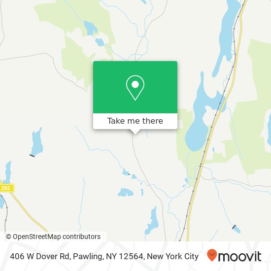 406 W Dover Rd, Pawling, NY 12564 map