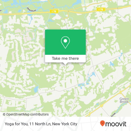 Yoga for You, 11 North Ln map