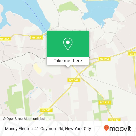 Mapa de Mandy Electric, 41 Gaymore Rd