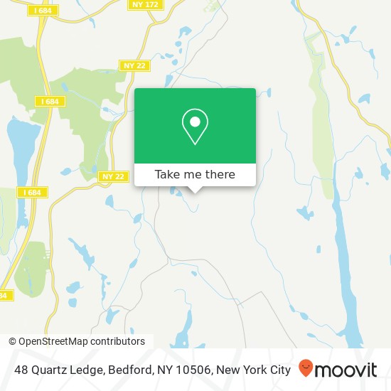 48 Quartz Ledge, Bedford, NY 10506 map