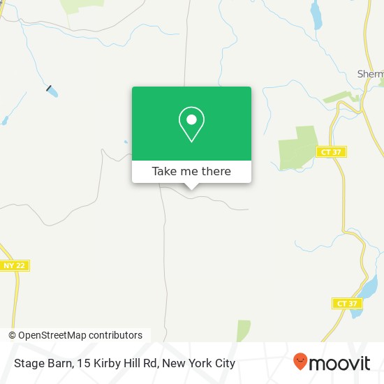 Mapa de Stage Barn, 15 Kirby Hill Rd