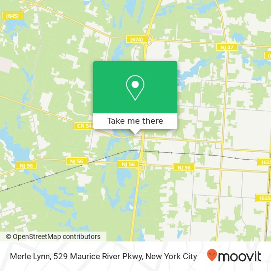 Merle Lynn, 529 Maurice River Pkwy map