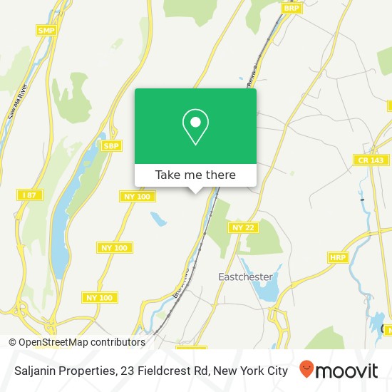 Mapa de Saljanin Properties, 23 Fieldcrest Rd