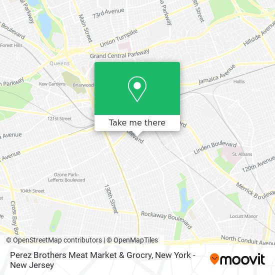 Mapa de Perez Brothers Meat Market & Grocry