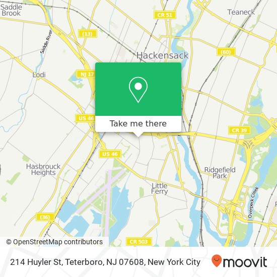 214 Huyler St, Teterboro, NJ 07608 map