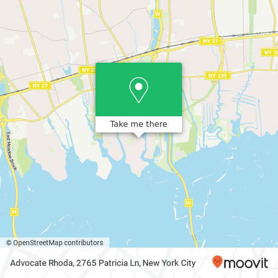 Advocate Rhoda, 2765 Patricia Ln map