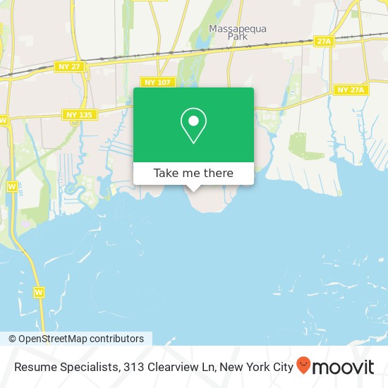 Resume Specialists, 313 Clearview Ln map