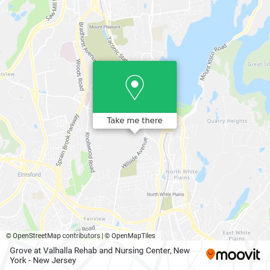 Grove at Valhalla Rehab and Nursing Center map