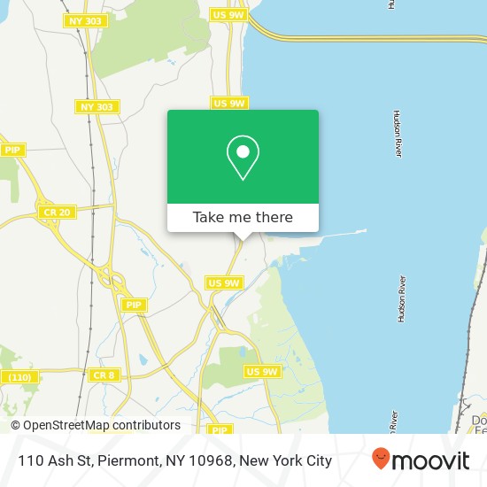 110 Ash St, Piermont, NY 10968 map
