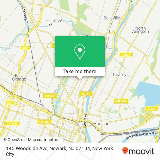 145 Woodside Ave, Newark, NJ 07104 map