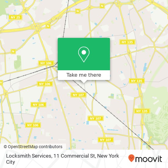 Mapa de Locksmith Services, 11 Commercial St