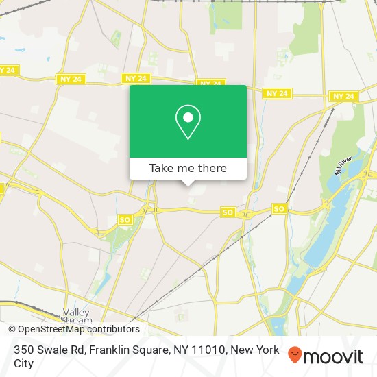 350 Swale Rd, Franklin Square, NY 11010 map