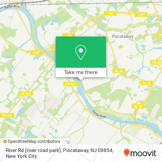 River Rd (river road park), Piscataway, NJ 08854 map