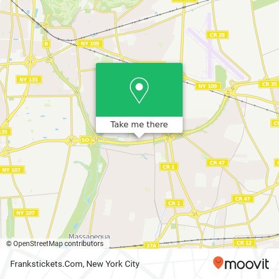 Frankstickets.Com map