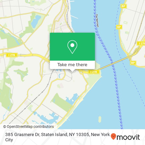 385 Grasmere Dr, Staten Island, NY 10305 map