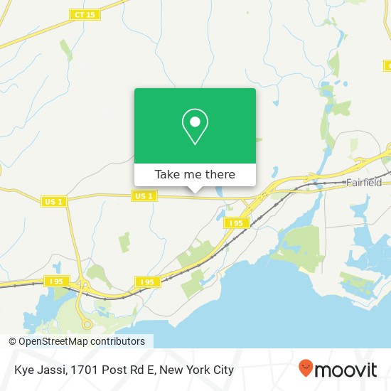 Kye Jassi, 1701 Post Rd E map