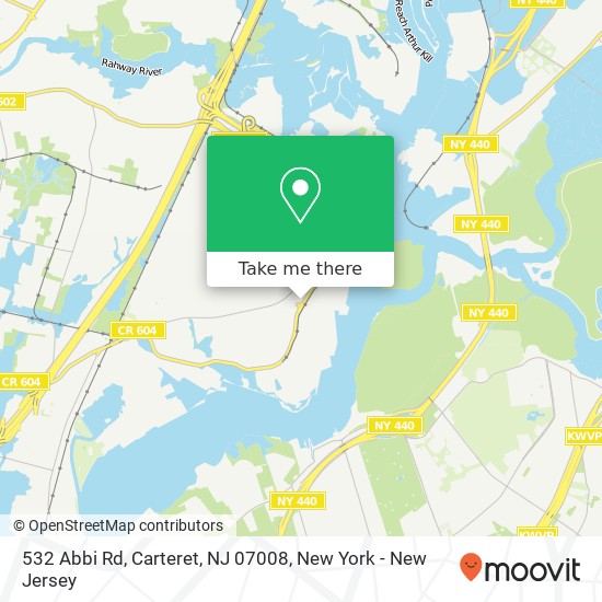 532 Abbi Rd, Carteret, NJ 07008 map