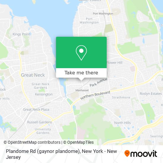 Plandome Rd (gaynor plandome) map