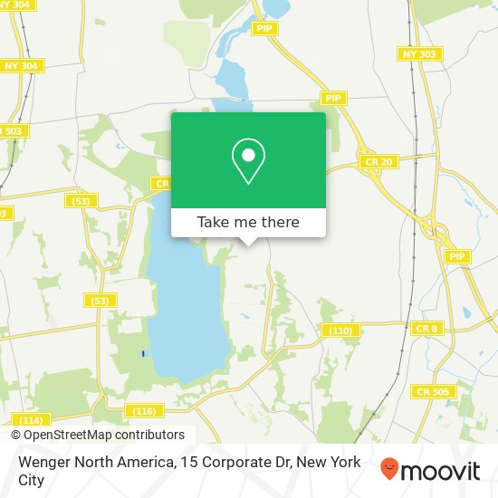 Wenger North America, 15 Corporate Dr map