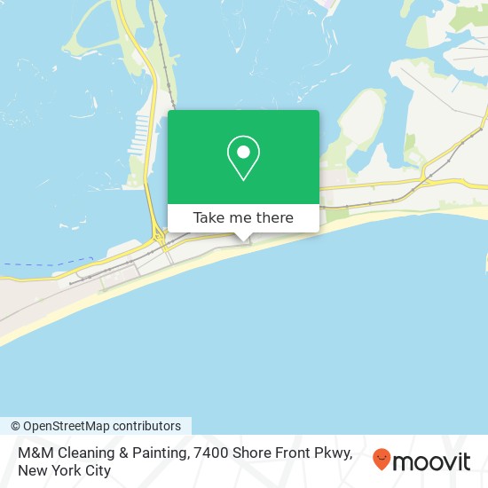 M&M Cleaning & Painting, 7400 Shore Front Pkwy map