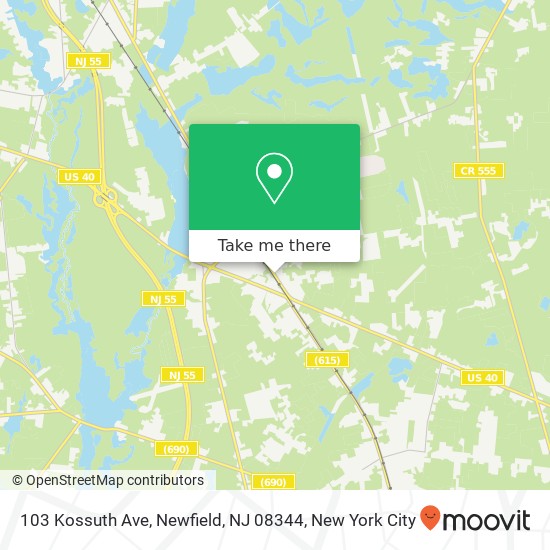 103 Kossuth Ave, Newfield, NJ 08344 map