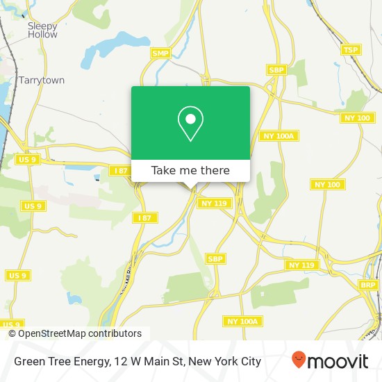 Mapa de Green Tree Energy, 12 W Main St