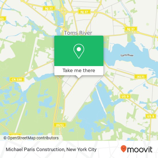 Michael Paris Construction map