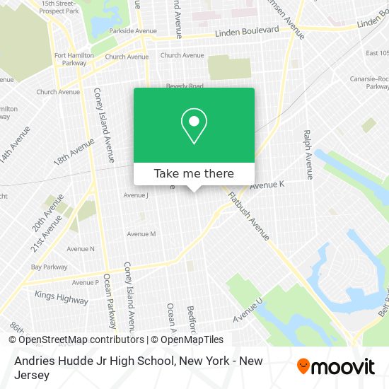 Mapa de Andries Hudde Jr High School