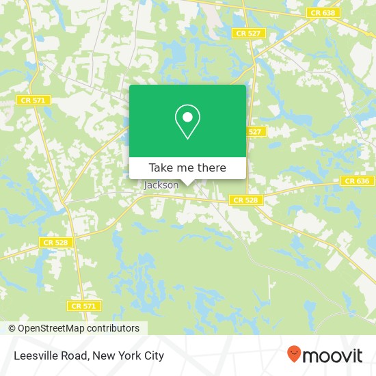 Mapa de Leesville Road