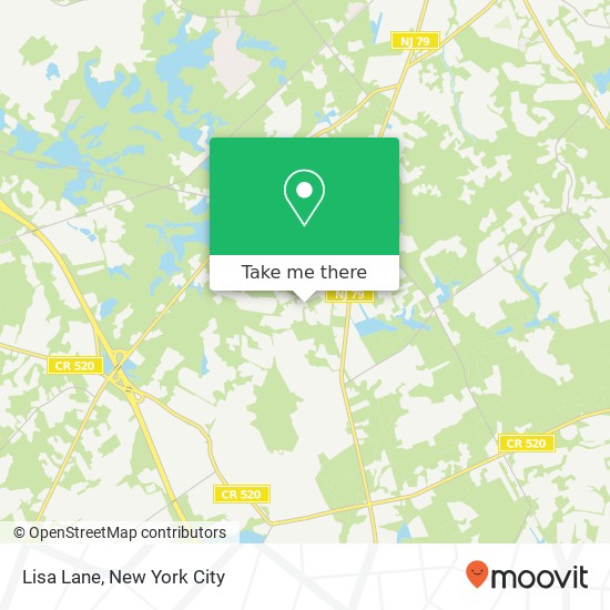 Mapa de Lisa Lane