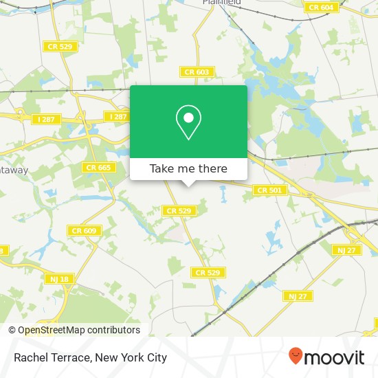 Mapa de Rachel Terrace