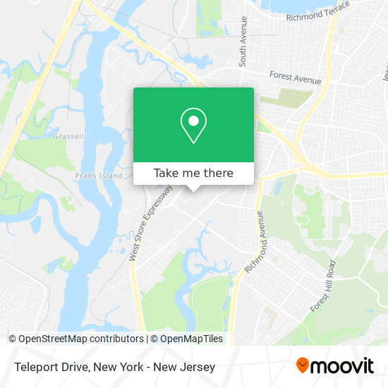 Mapa de Teleport Drive