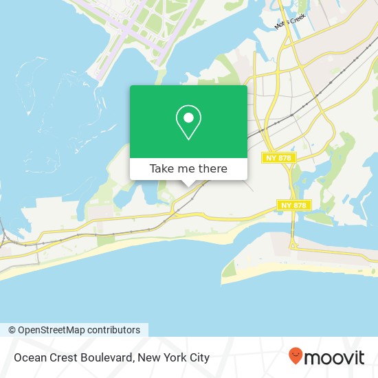 Mapa de Ocean Crest Boulevard