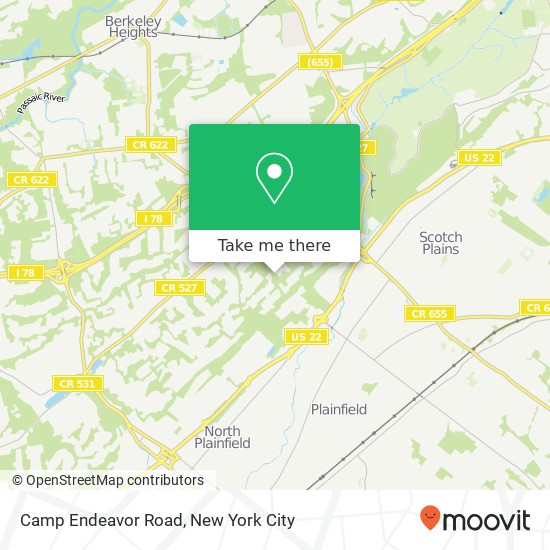 Camp Endeavor Road map