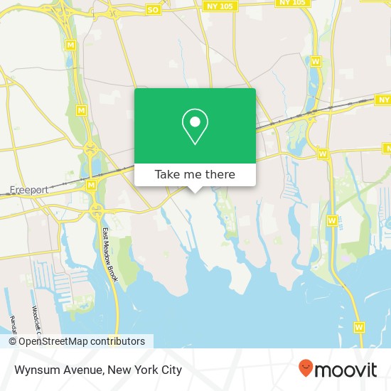 Mapa de Wynsum Avenue