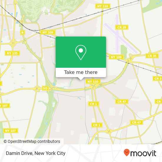 Mapa de Damin Drive