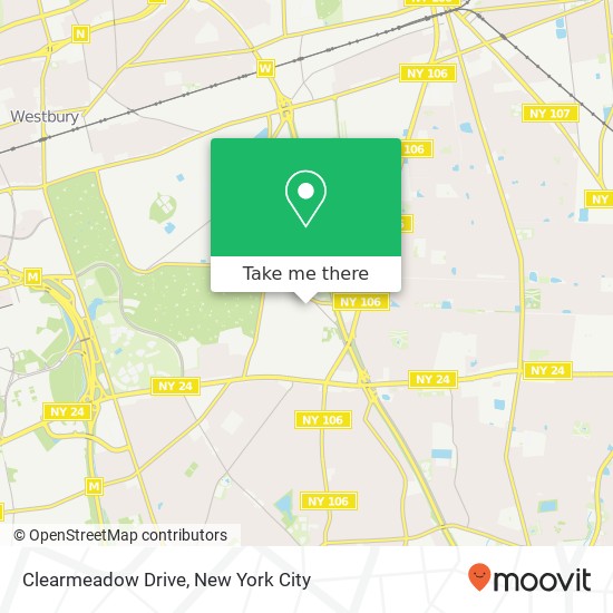 Mapa de Clearmeadow Drive