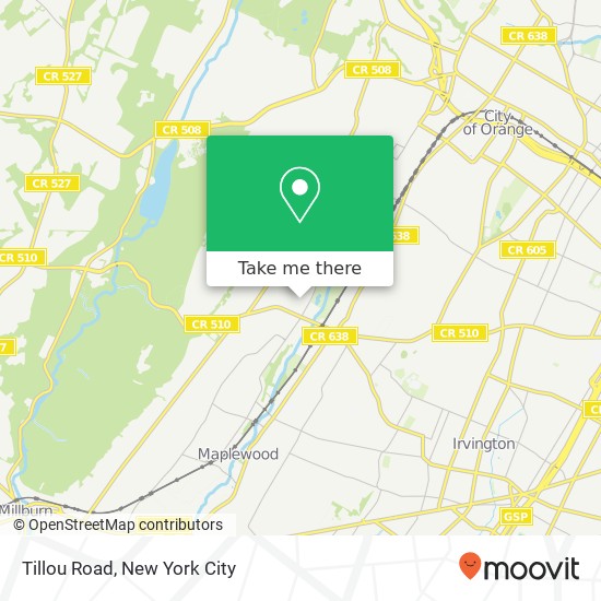 Tillou Road map