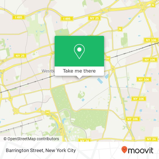 Mapa de Barrington Street