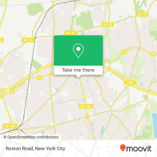 Mapa de Roxton Road