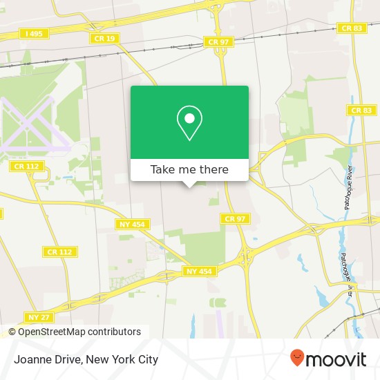 Mapa de Joanne Drive