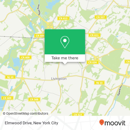 Elmwood Drive map