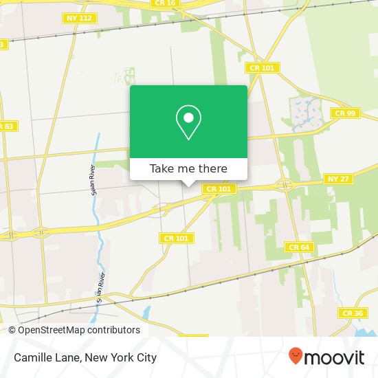 Mapa de Camille Lane