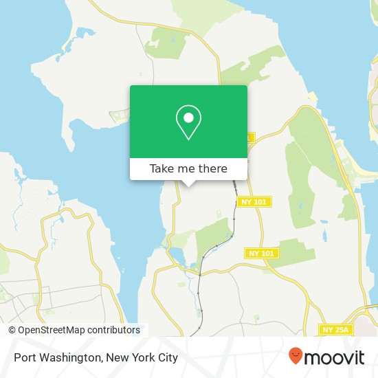 Port Washington map