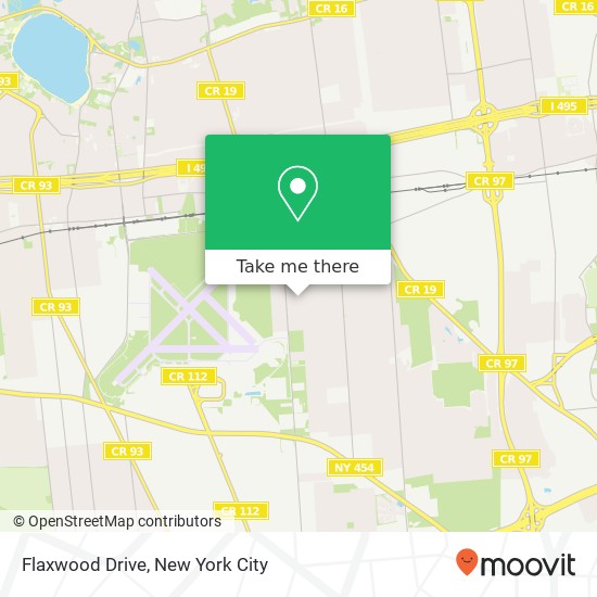 Flaxwood Drive map