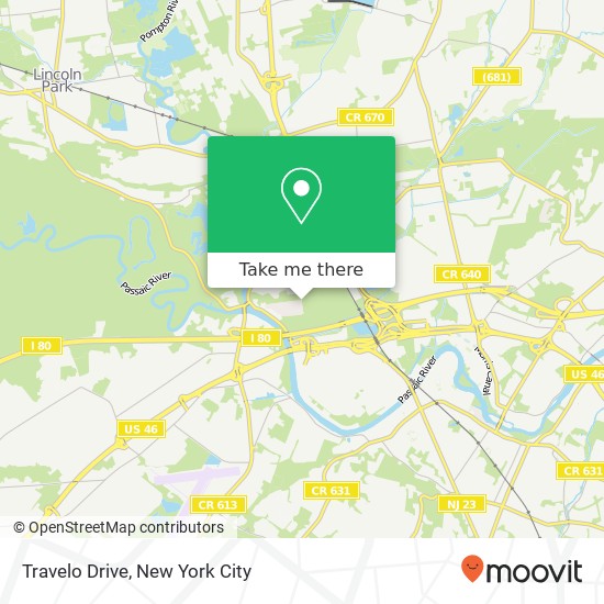Travelo Drive map