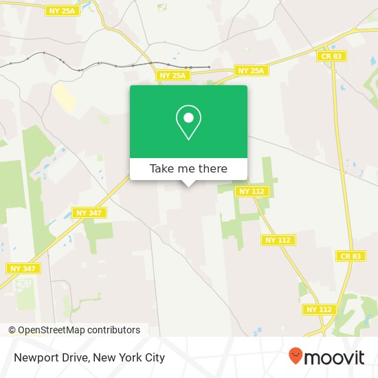 Mapa de Newport Drive