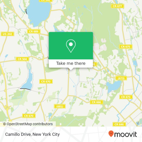Mapa de Camillo Drive
